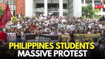 LIVE | Students Protest Massive Corruption in Flood Projects | Manila Demonstration Philippines N18G