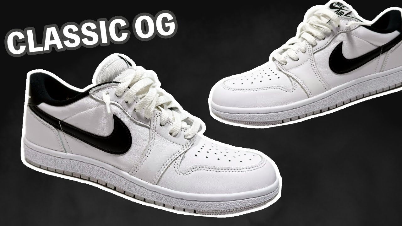 靴 Nike AIR JORDAN 1 LOW 85  Dunk 2024 Air Jordan 1 Low 85 Black Summit White Review & On Feet - YouTube