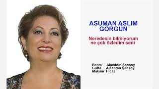 Asuman Aslim Görgün Neredesin Bilmiyorum