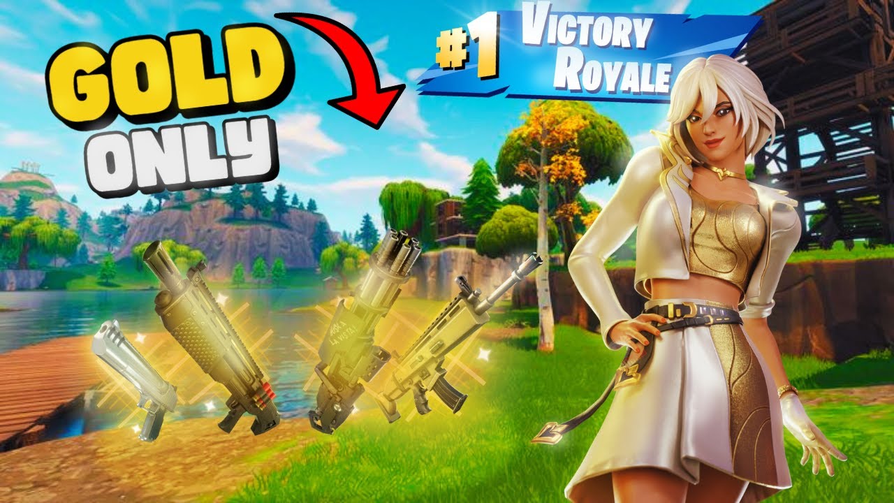 Gold Rarity Only?! (Fortnite OG) - YouTube