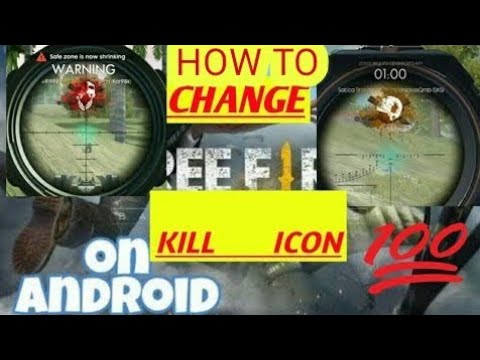 How to change the kill icon in free fire - YouTube