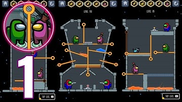 Impostor Rescue - Gameplay Walkthrough Part 1 - All Levels Solution