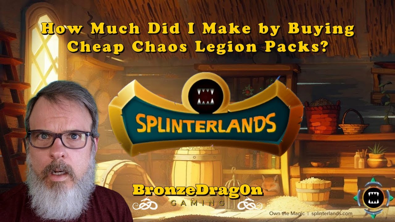 How Much Did I Make by Buying Cheap Chaos Legion Packs?