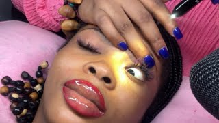 ASMR✨Eye Check Cleaning, Lash Scratching, Ear Nitpicking, Head Scratch, Soft Whispers screenshot 2
