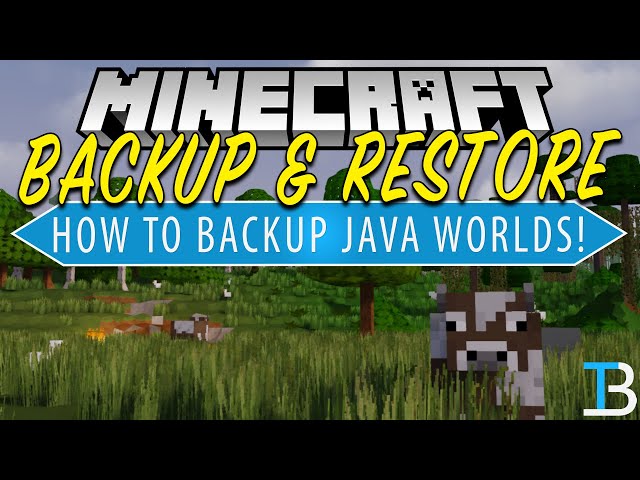 How to recover your Minecraft Server from a Backup