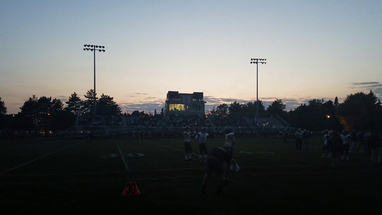 Whiteford vs. Blissfield football game Blissfield 82517 Part 2