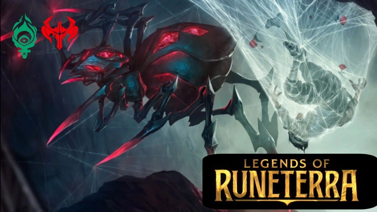 Elusives and Ephemereals saves lives!! F2P Spiders Starter Deck. Legend of Runeterra Gameplay.