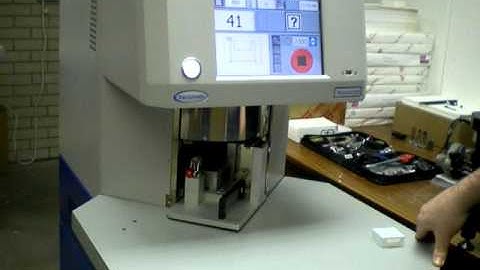 Paper counting machine - Vacuumatic Vicount 3 -  Disc - counting Tax Stamps using coupon attachment