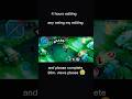 Moba legends editing challenge is harder than it looks #mobilelegends #mlbb #shortsfeed #mlbbheroes