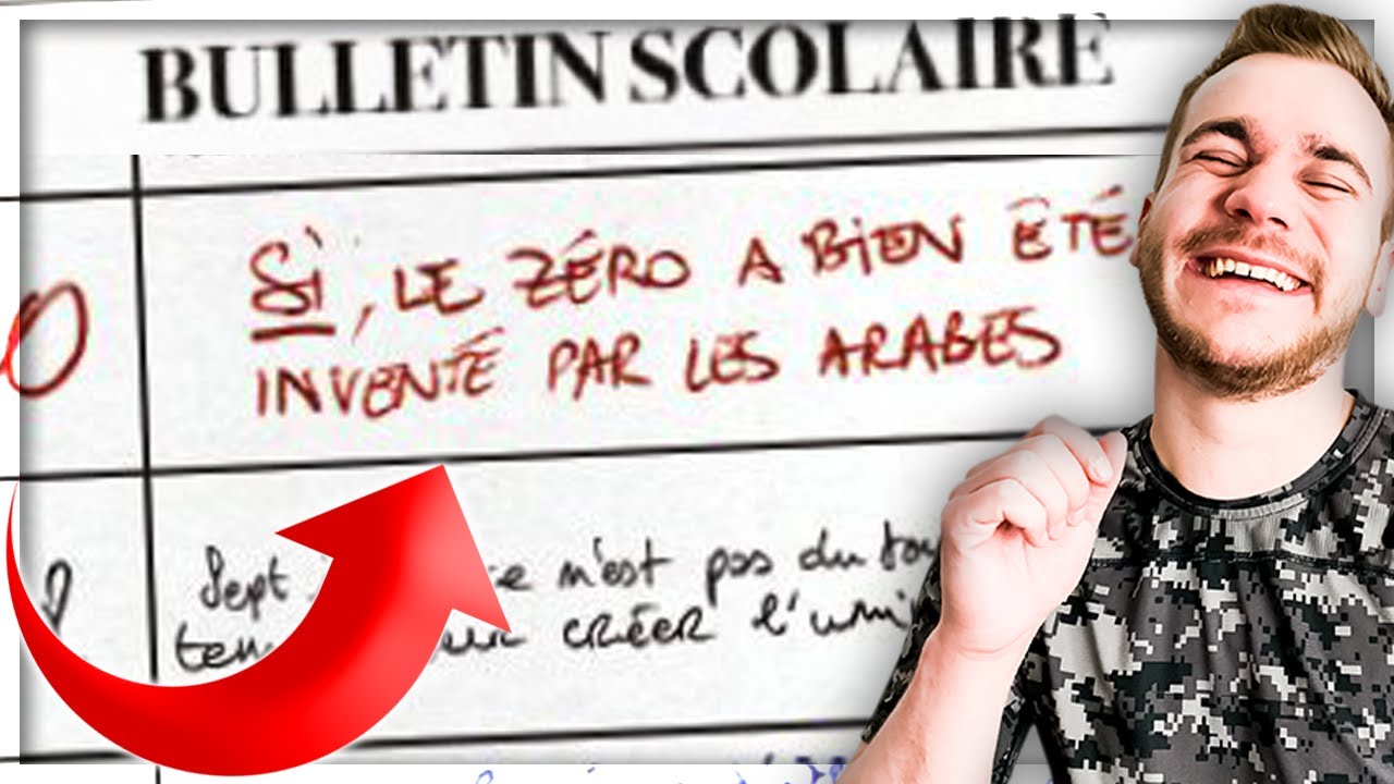 les-bulletins-scolaires-des-l-ves-les-plus-dr-les-youtube