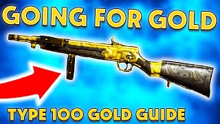 FASTEST WAY TO GET TYPE 100 GOLD | GOLD CAMO GUIDE – COD VANGUARD
