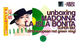 MADONNA - LA ISLA BONITA Super Mix - 2015 European RSD Green Vinyl