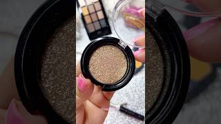 ASMR Makeup set Things Sounds Video No talking haul Gold eyeshadow