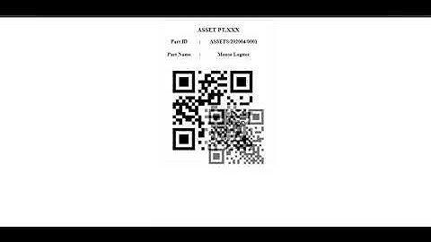 Aplikasi Management Asset Berbasis Web dengan Scan QR-CODE
