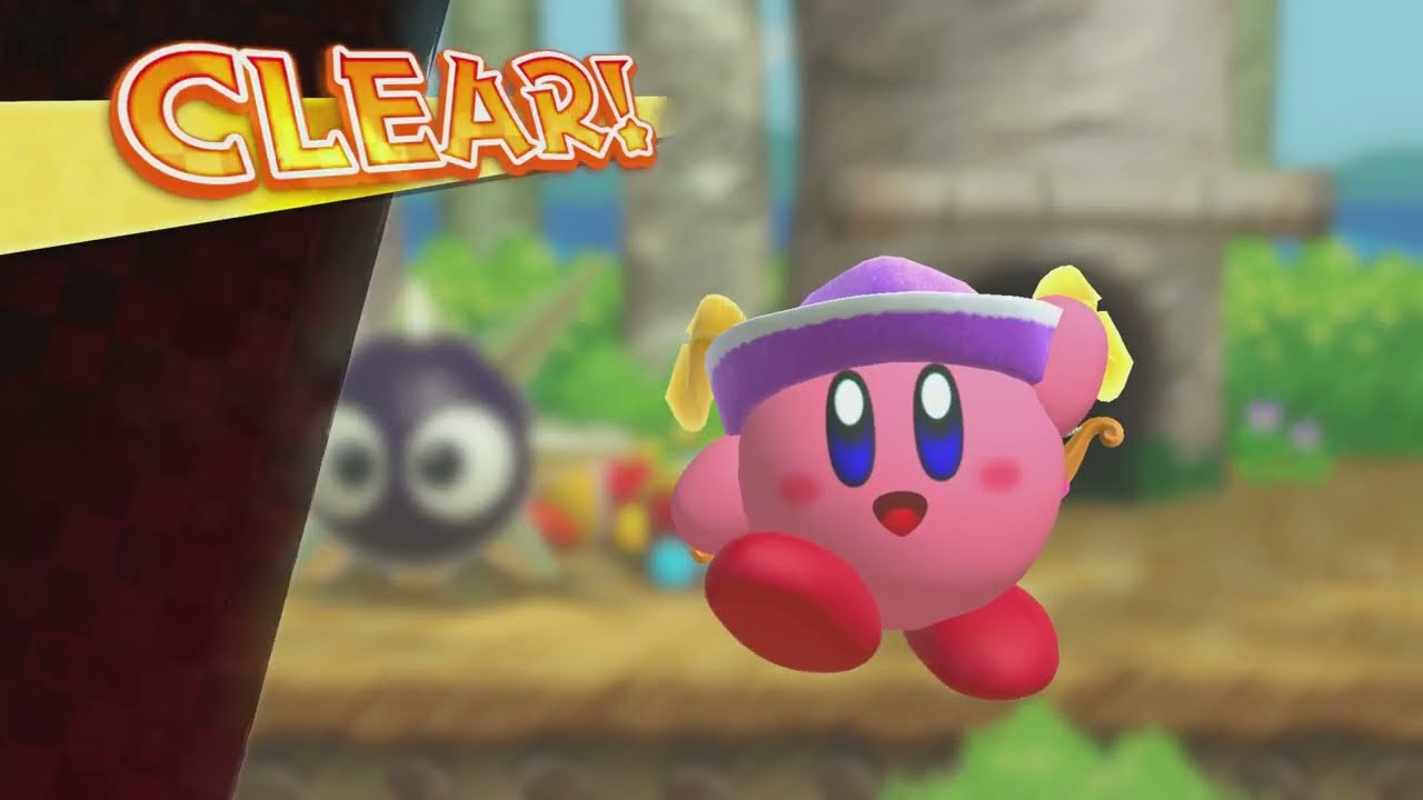 Kirby Fighters 2 - 100% - Single-Handed Mode - Hard - Archer
