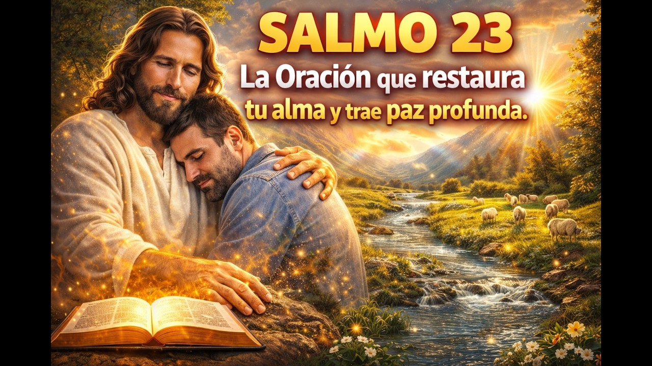 Salmo 23: La Oración que restaura tu alma y trae paz profunda - YouTube