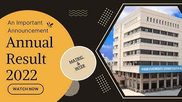 Bise Lahore Result Announcement || Matric Result 2022 || Intermediate Result 2022 || Result 2022