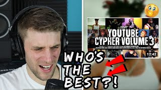 Crypt Youtube Cypher Vol. 3 DISSECTED!! | THE FULL BAR BREAKDOWN Pt. 1 (Dax, No Life Shaq, Merkules)