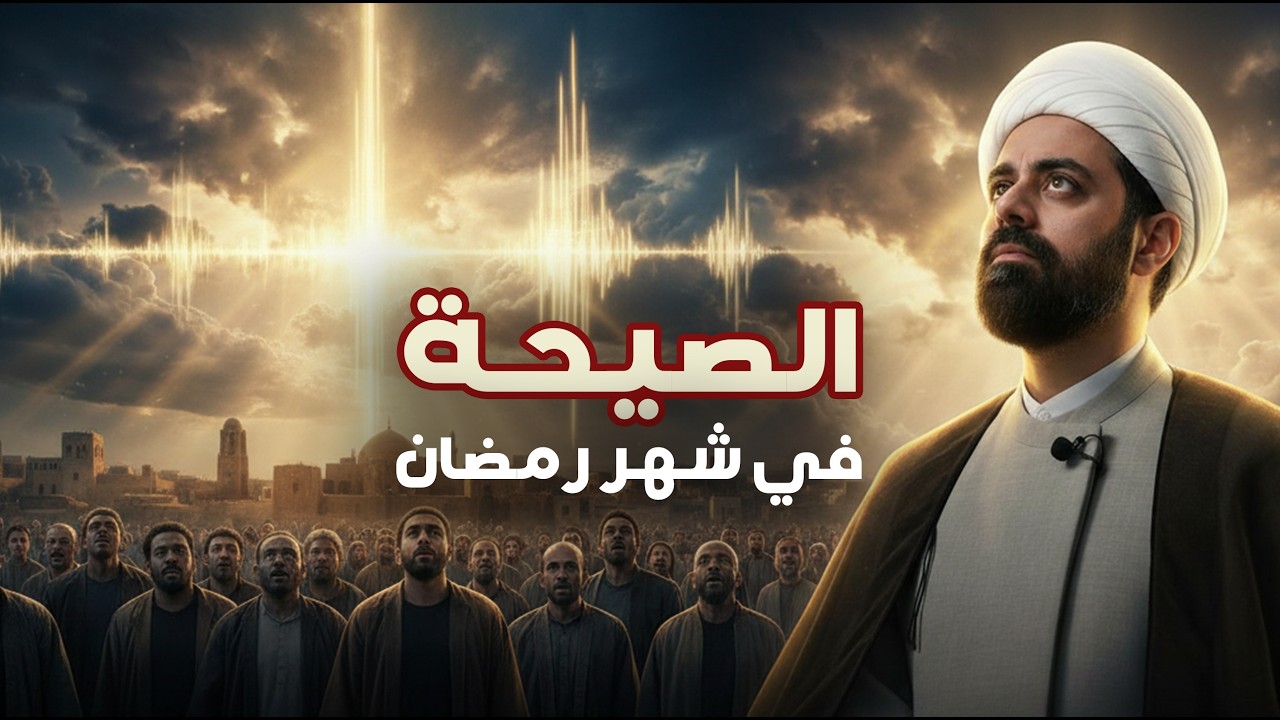 أعظم علامات الظهور في شهر رمضان: صيحة جبرائيل ونداء إبليس! الشيخ محمد مصري العاملي