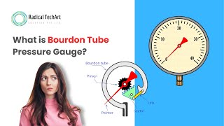 What is a Bourdon tube pressure gauge? #bourdon RadicalTechArt I RadicalTalks I RadicalTechMart