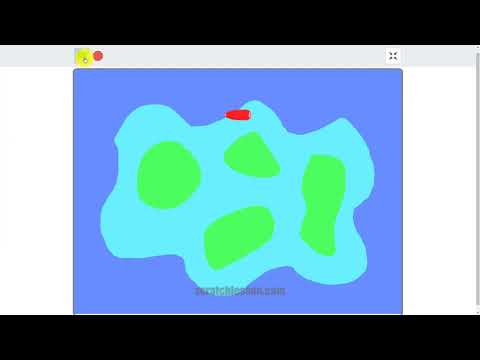 Scratch中文教程初级篇 - 5.3 小船运动
