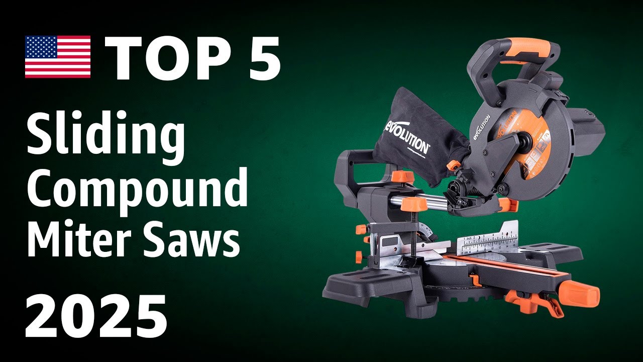 TOP—5. Best Sliding Compound Miter Saws 2025 - YouTube