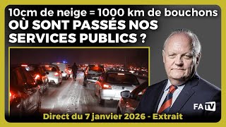 10cm of snow = 1000km of traffic jams / Where have our public services gone?