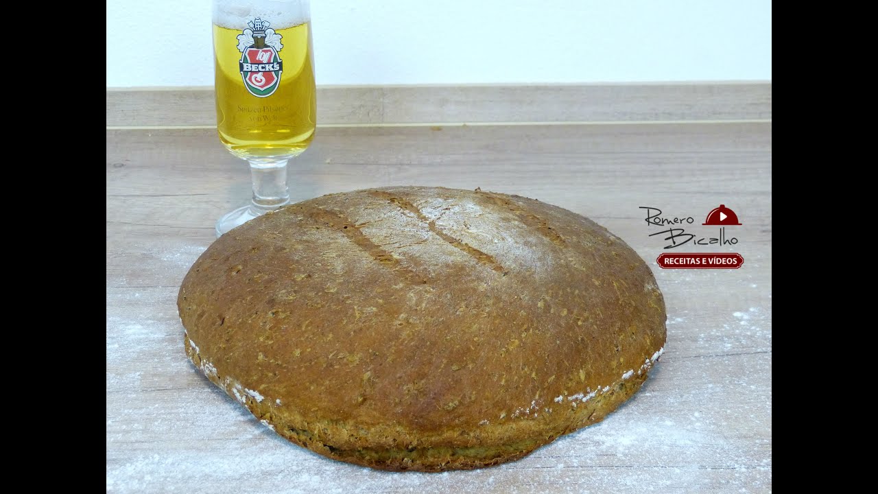 Pão de malte da cerveja - Receitas pães Ep. 11