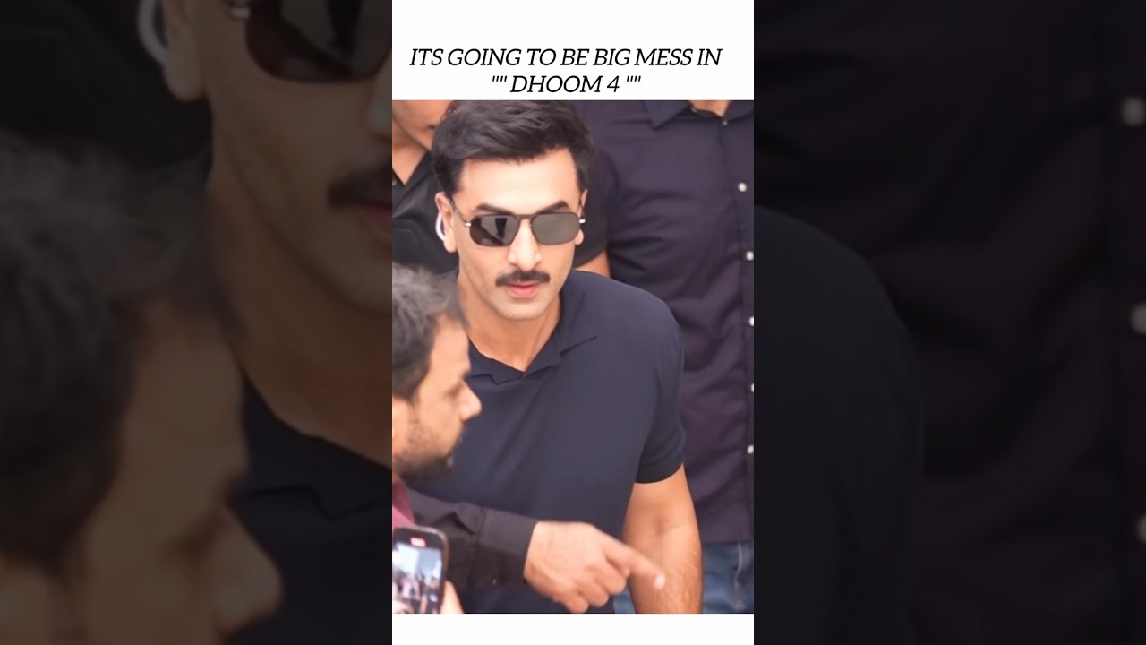 Ranbir Kapoor Prepration for Dhoom 4 |Dhoom 4 Ranbir Kapoor |Dhoom 4 Trailer