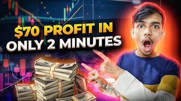 Sure Shot Binary Options Trading| $70 Profit In 2 Minutes
