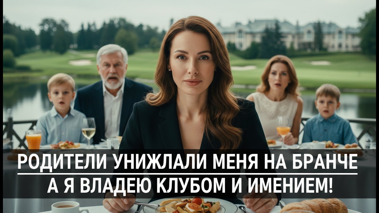 Родители унижали меня на бранче 