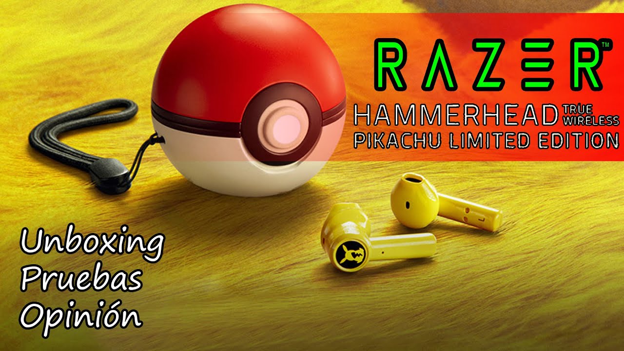 Auriculares TWS Razer Pikachu Edition (Hammerhead) Gamingchu!  *Falsificación* - YouTube