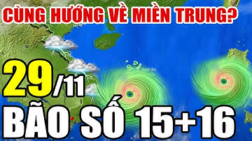 🔴[Trực Tiếp] Dự báo thời tiết hôm nay và ngày mai 29/11/2025 | dự báo thời tiết 3 ngày tới