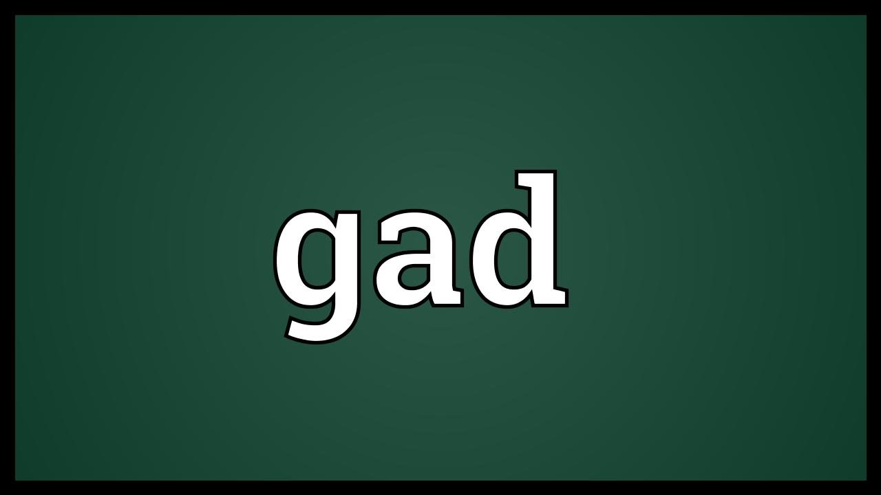 Gad Meaning YouTube gad-meaning-youtube