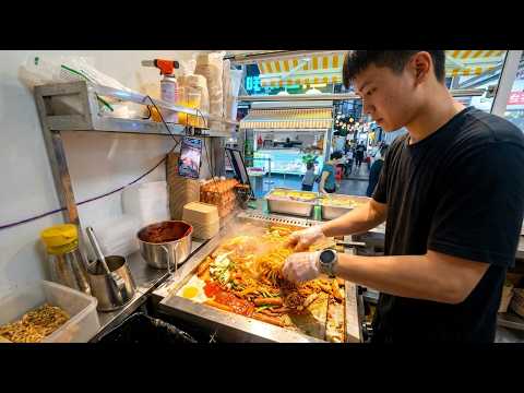 Sizzling Street Grill! China's Griddle Master Cooks Up Magic!