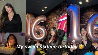 My sweet sixteen birthday vlog ??//ולוג יום הולדת  שש עשרה