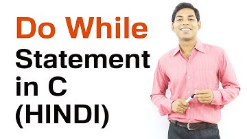 Do While Loop in C (HINDI/URDU)