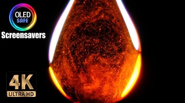Liquid Drops Multi Color - 11 Hours - 4K - Oled Safe - No Burn-in - For Relaxation and Meditation
