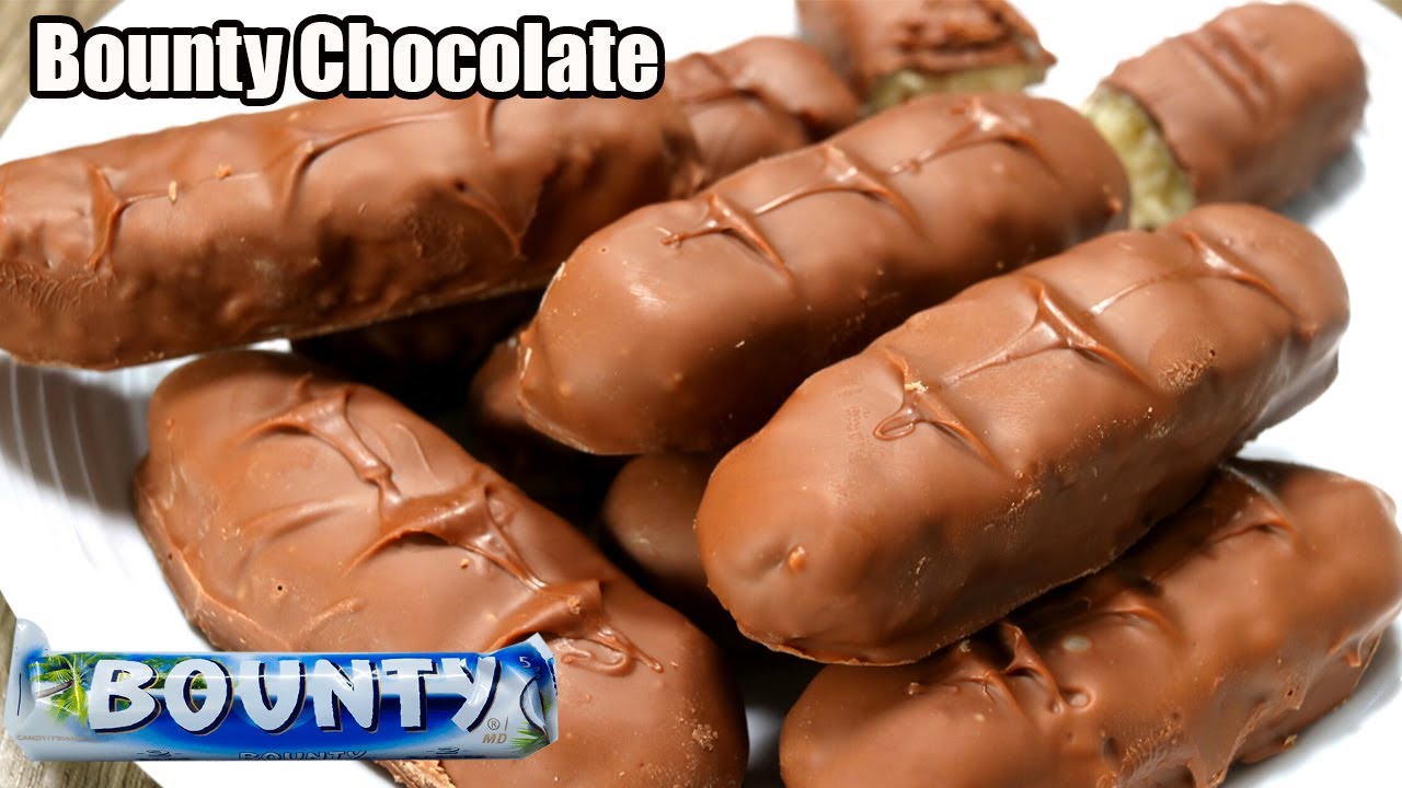 Bounty Chocolate Recipe Chocolate Coconut Bars Bounty Chocolate