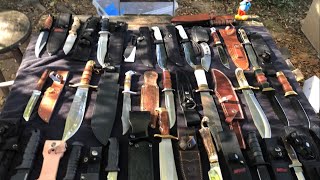 Knives Knives Knives !!! Plus Best Knife @ 30:35 Do you have any of these ???
