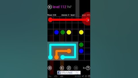 Flow Free - 7 x 7 Mania Level 112