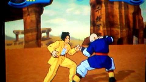 dragon ball z infinite world: yamcha vs tien, hard mode