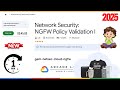 Network Security: NGFW Policy Validation I