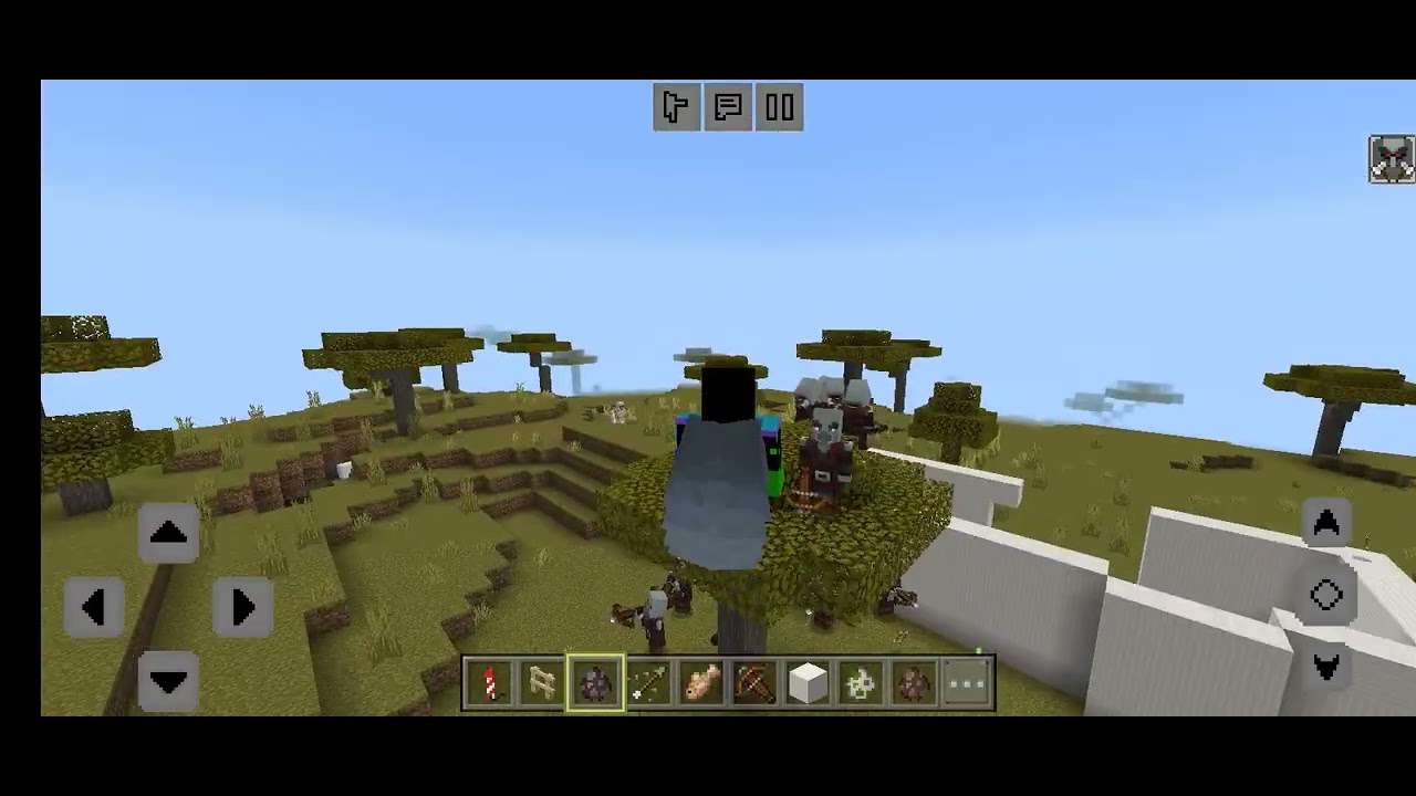 Iron golem vs pillagers 