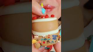 ASMR Satisfying Eating Jelly Cats #asmr #mukbang #satisfyinglips