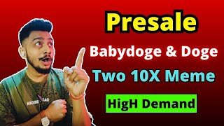 Babydoge Skyrocketing? 🚀 10X Meme Presales & Dogecoin Breakout Alert! 🔥