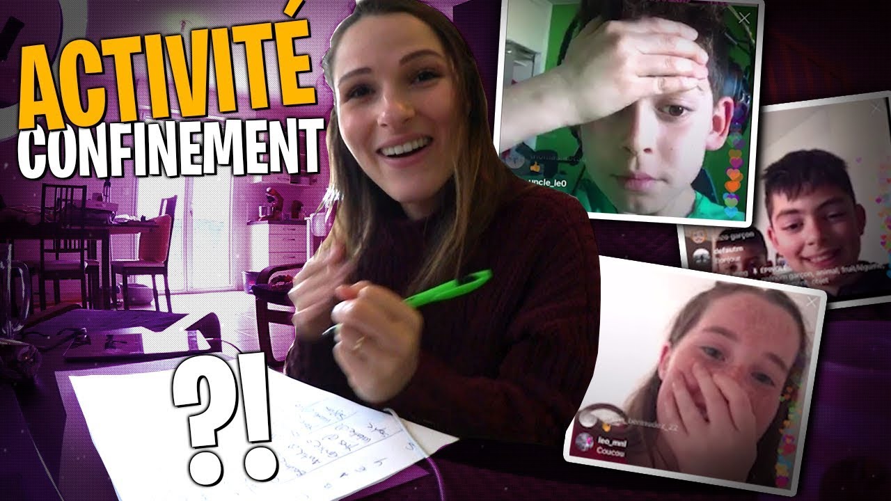 Je joue au jeu du Petit Bac avec des abonnés sur Instagram 📝