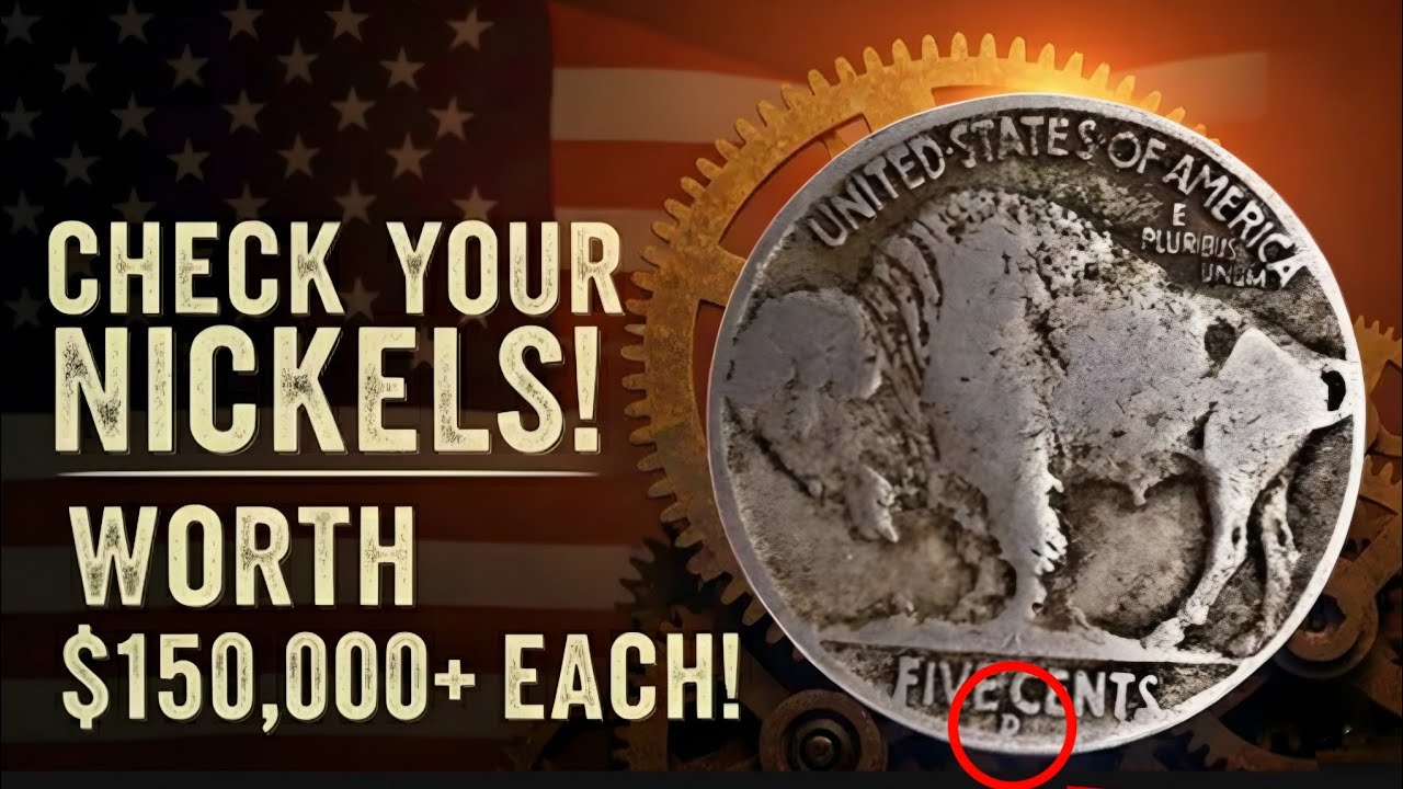 Top 3 Buffalo Nickel Coins Worth Thousands 💰 Rare Nickels You Must Check Now!