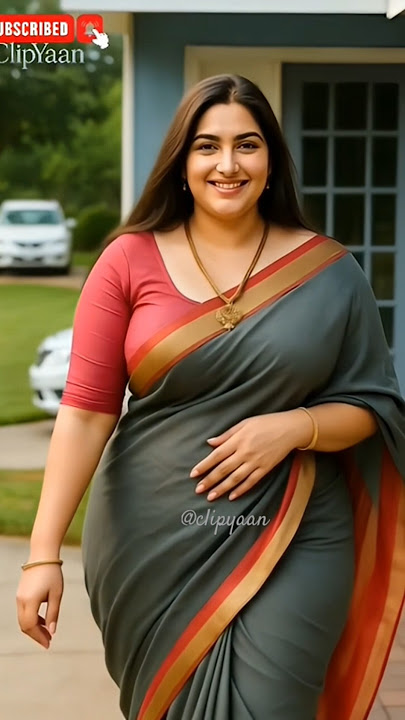 Graceful Saree Walk | PlusSize Beauty & Confidence | #shorts #sareezap #plussizefashion