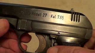 CZ 27 Mystery Gun